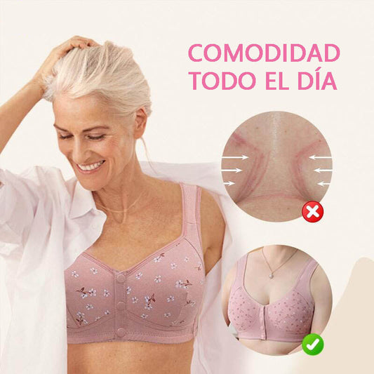 🔥Oferta del último día con 50% de descuento: sujetador cómodo y práctico con botones delanteros