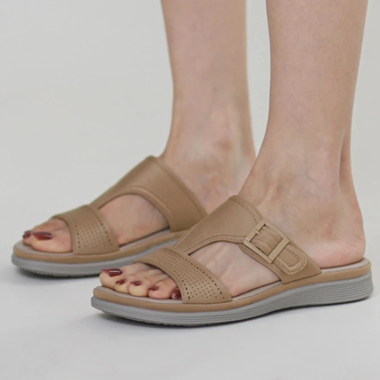 Sandalias ajustables suaves para mujer