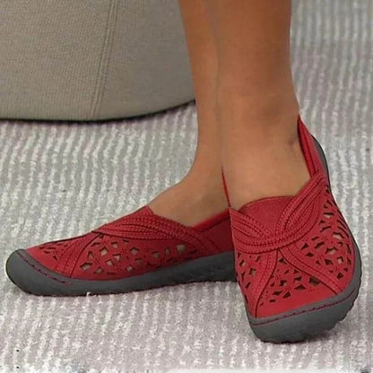 Zapatos planos de mujer transpirables