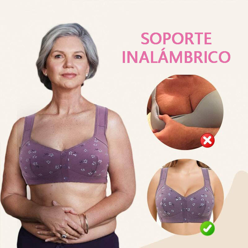 🔥Oferta del último día con 50% de descuento: sujetador cómodo y práctico con botones delanteros