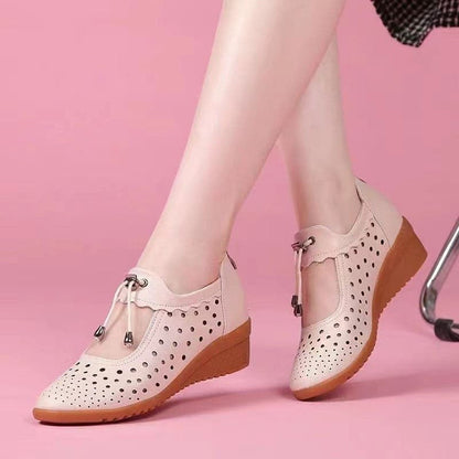 Nuevas sandalias de malla para mujer